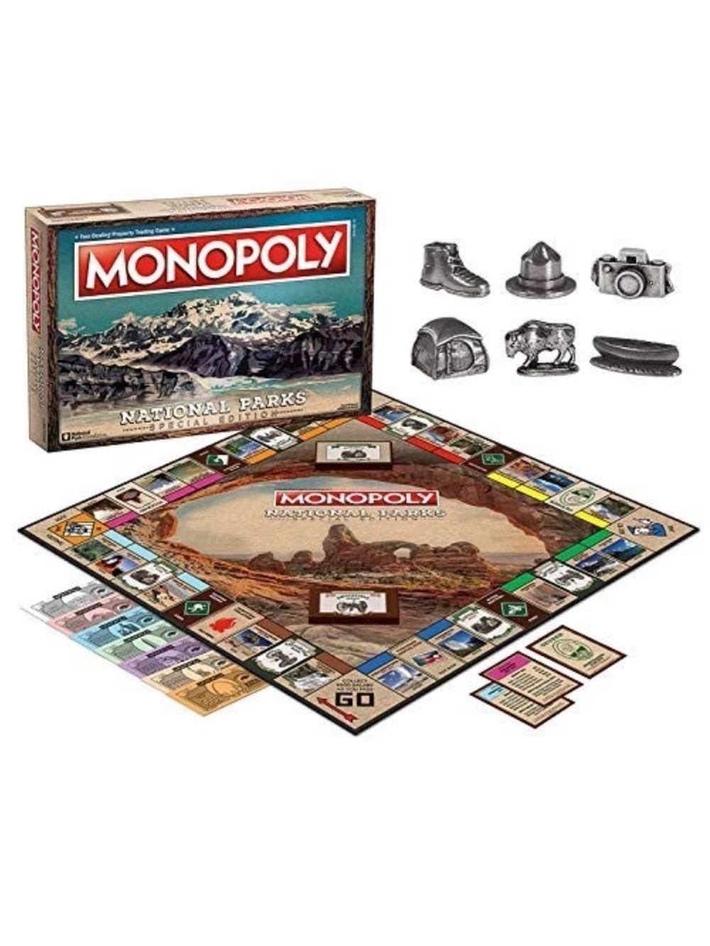 Monopoly National Parks 2020 Edition | Explore 60+ Iconic U.S. Parks